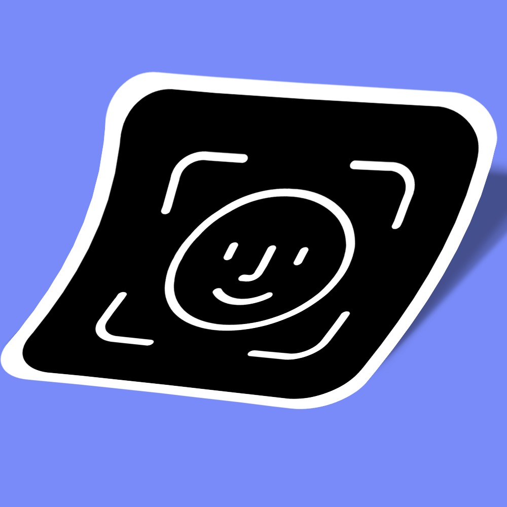 استیکر face id