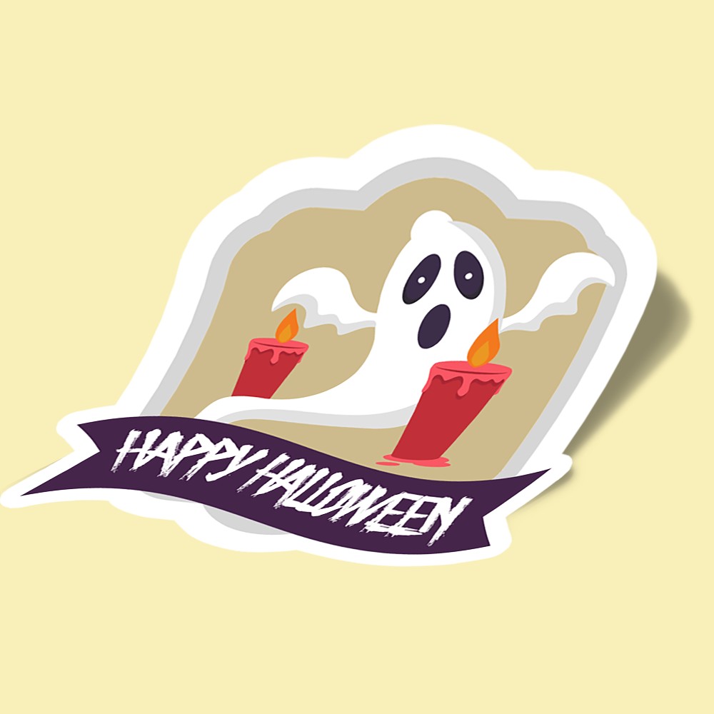 استیکر halloween ghost
