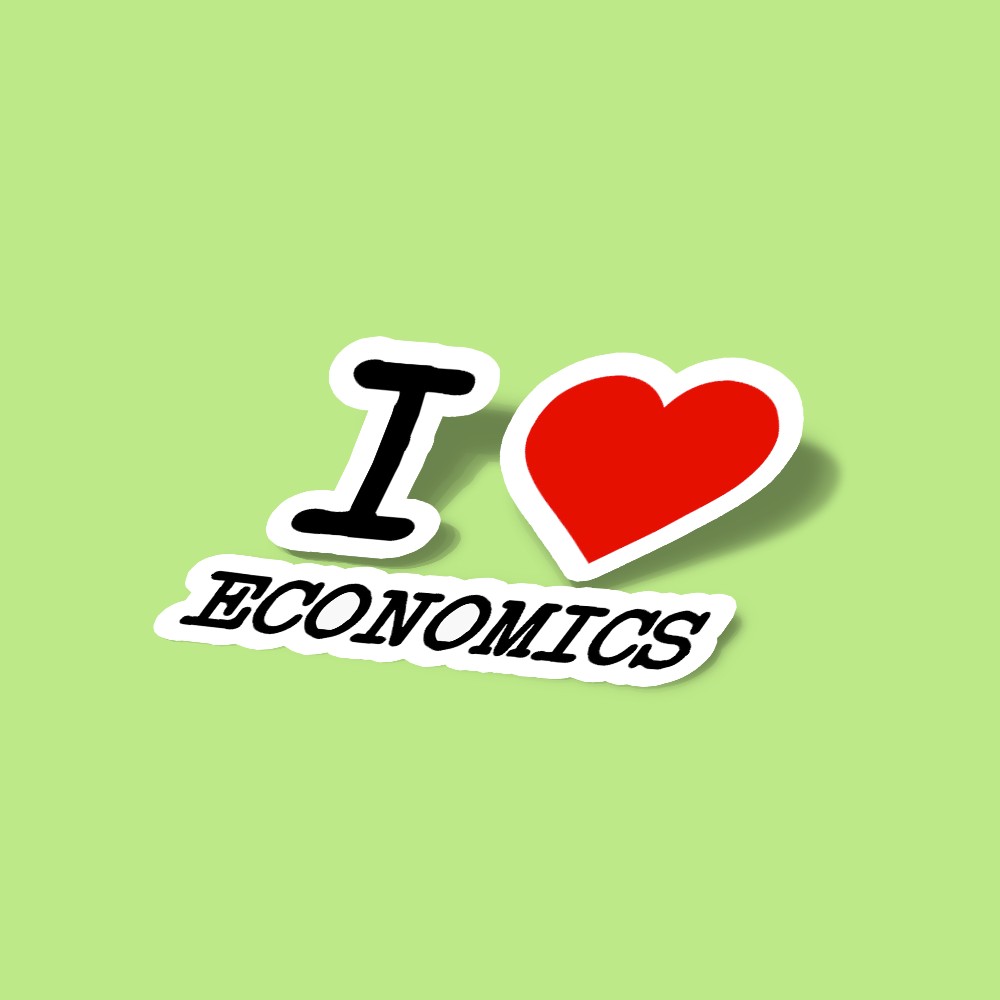 استیکر I Love Economics