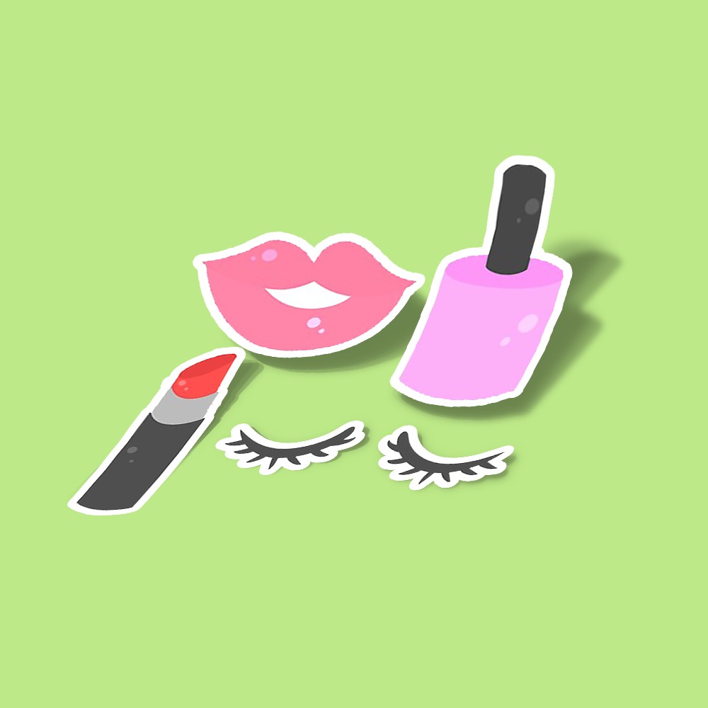 استیکر Makeup 01
