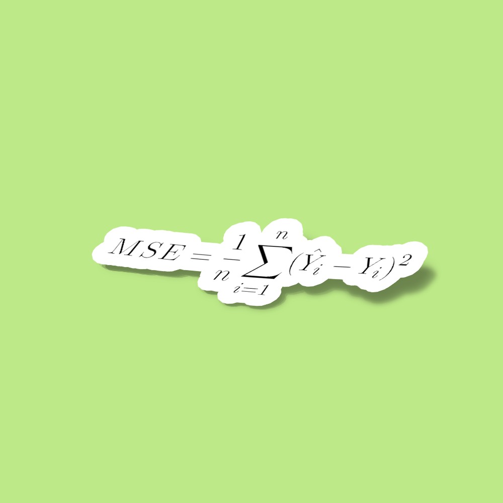 استیکر Mean Squared Error