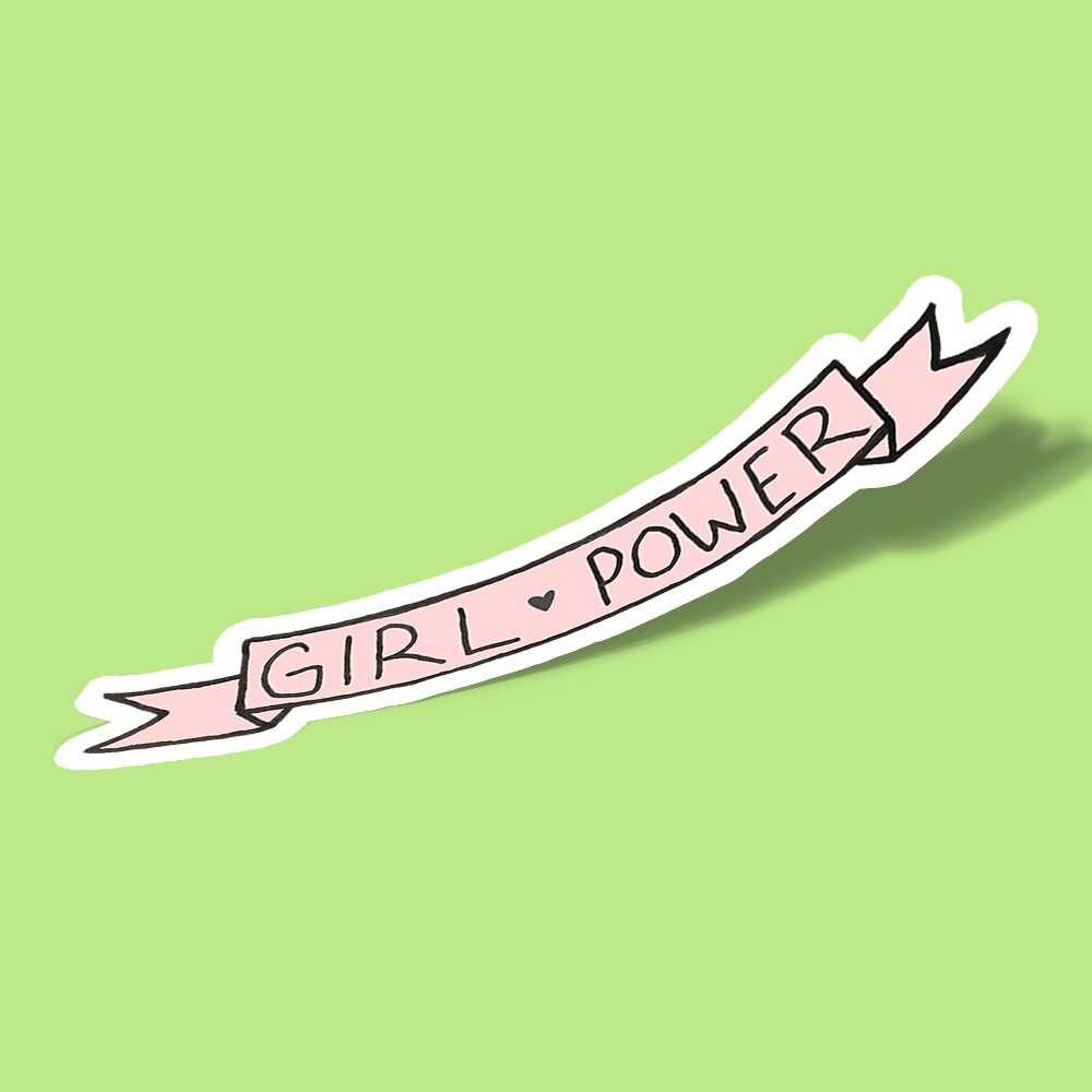 استیکر Girl Power 00