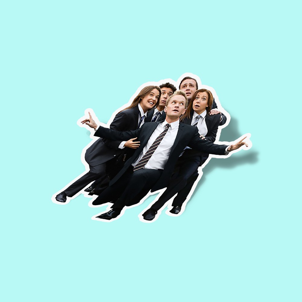 استیکر How I Met Your Mother 01