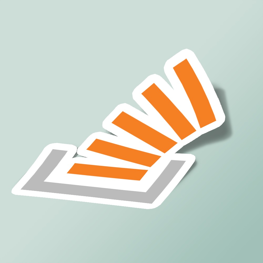 استیکر stack over follow