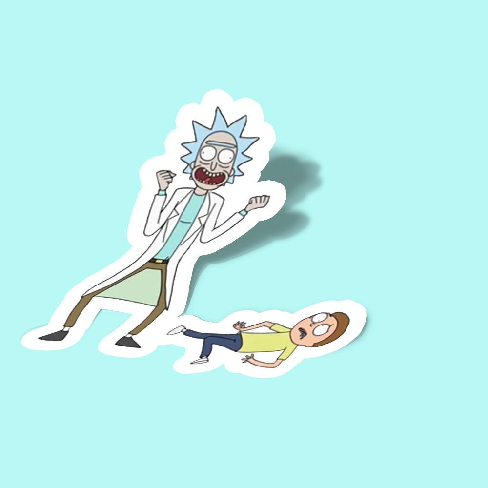 استیکر proud of you morty boy 2