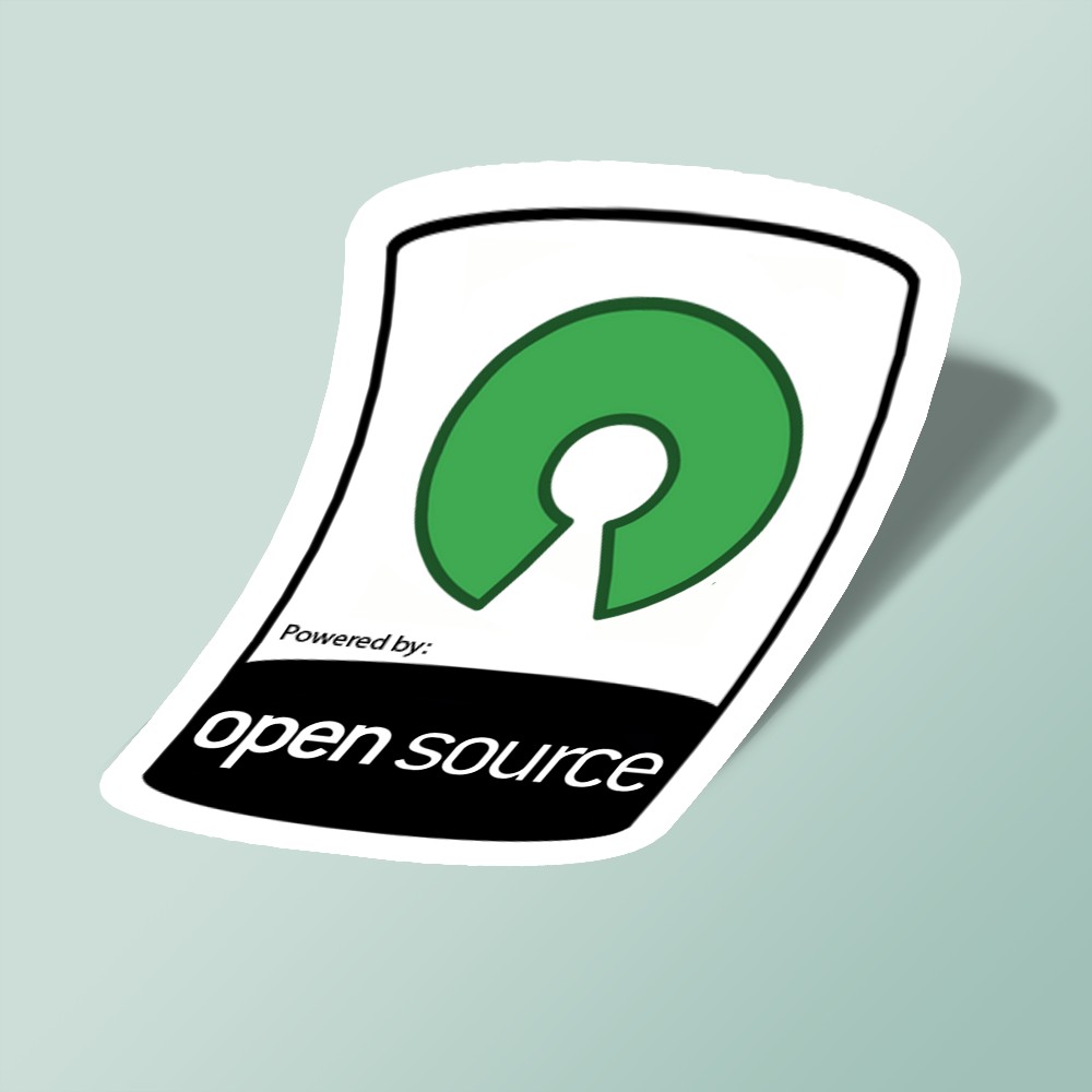 استیکر open source1