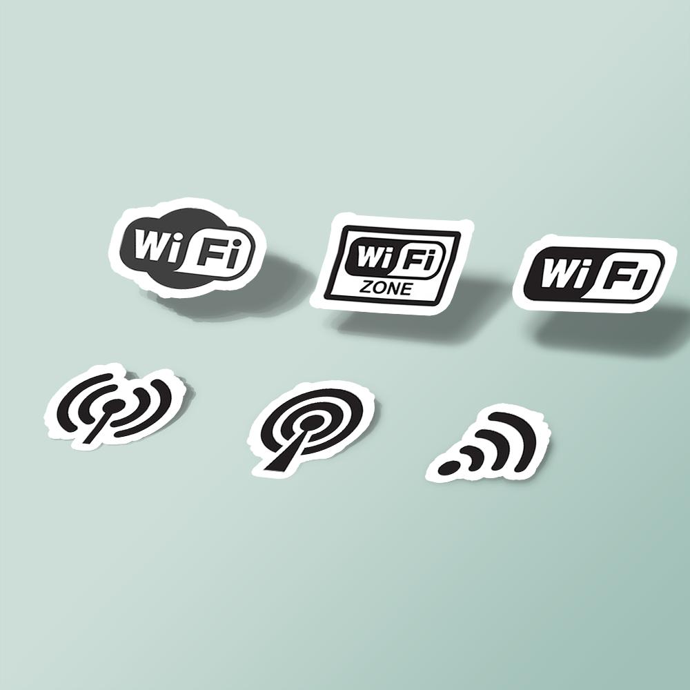 استیکر Wifi Zone
