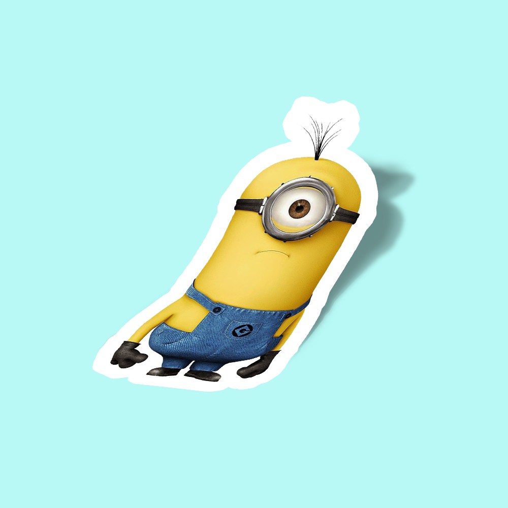 استیکر Surprised Minion