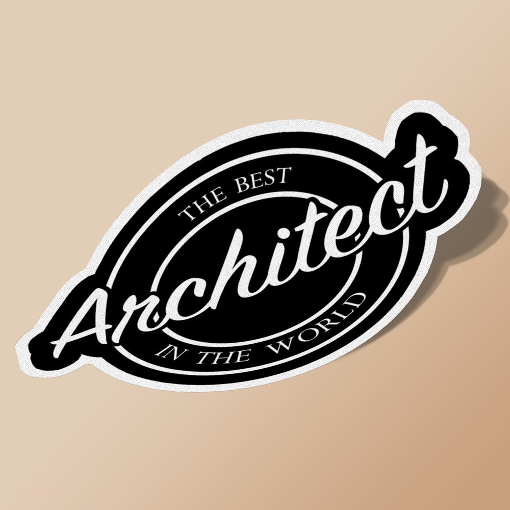 استیکر proud architect