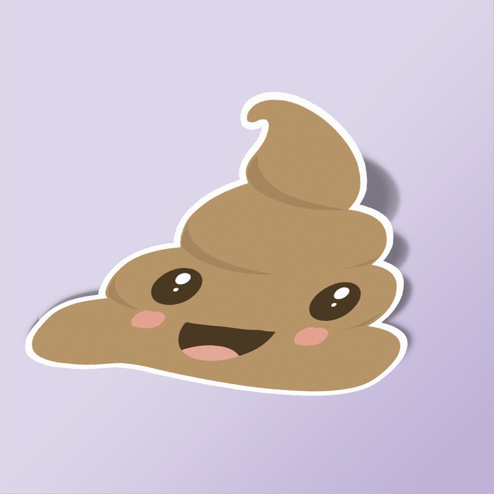 استیکر Happy Poop