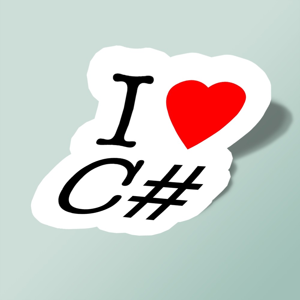 استیکر C# LOVER