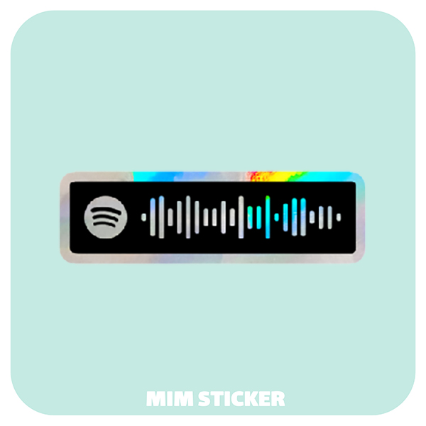 استیکر متالایز SPOTIFY