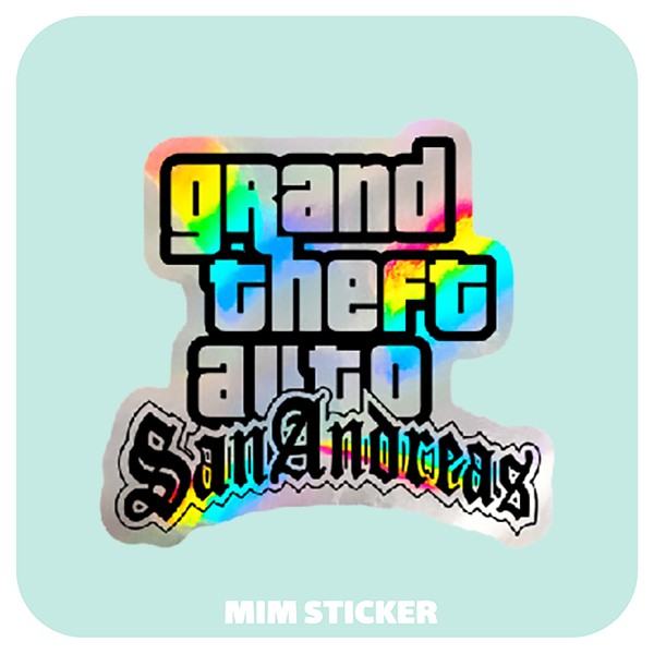 استیکر متالایز gta