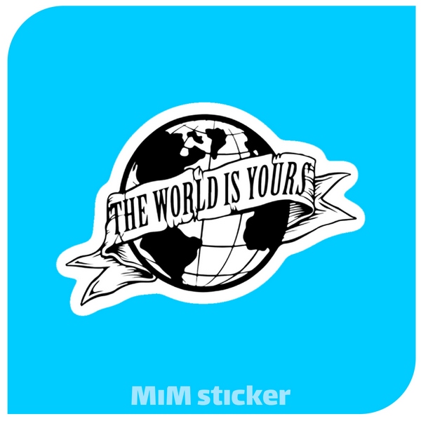استیکر World