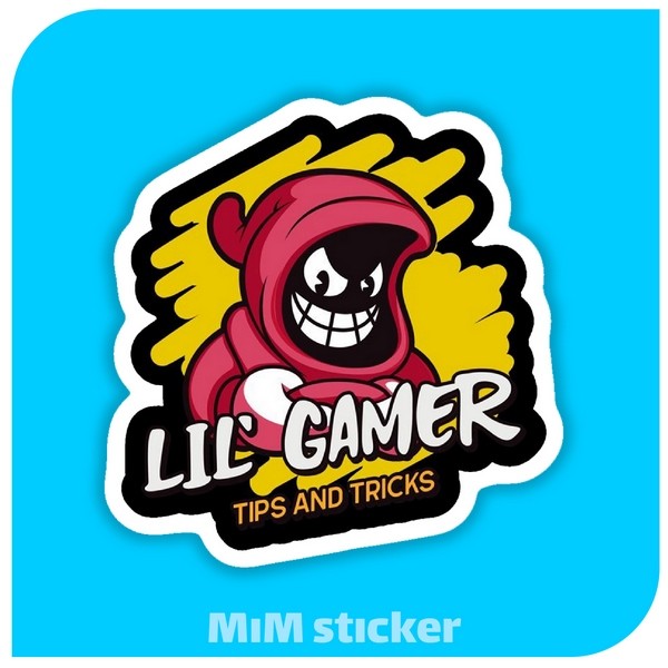استیکر lie gamer