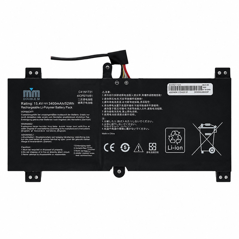 باتری لپ‌تاپ 6 سلولی مدل C41N1731 مناسب برای ROG Strix Scar ii GL504