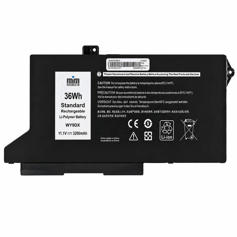 باتری لپ‌تاپ 4 سلولی دابل ام مدل WY9DX مناسب برای لپ تاپ Dell Precision 15 3560