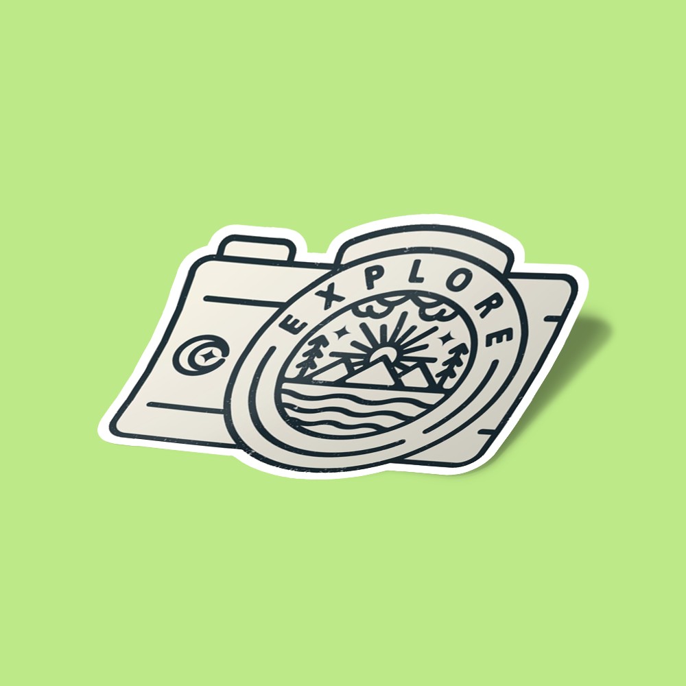 استیکر Explore - Ver 2 Sticker
