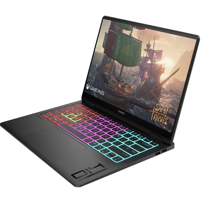 لپ تاپ اچ پی استوک HP Omen Transcend 14 ultra7-155H 16GB 1TB SSD 6GB RTX4050 2k+npu