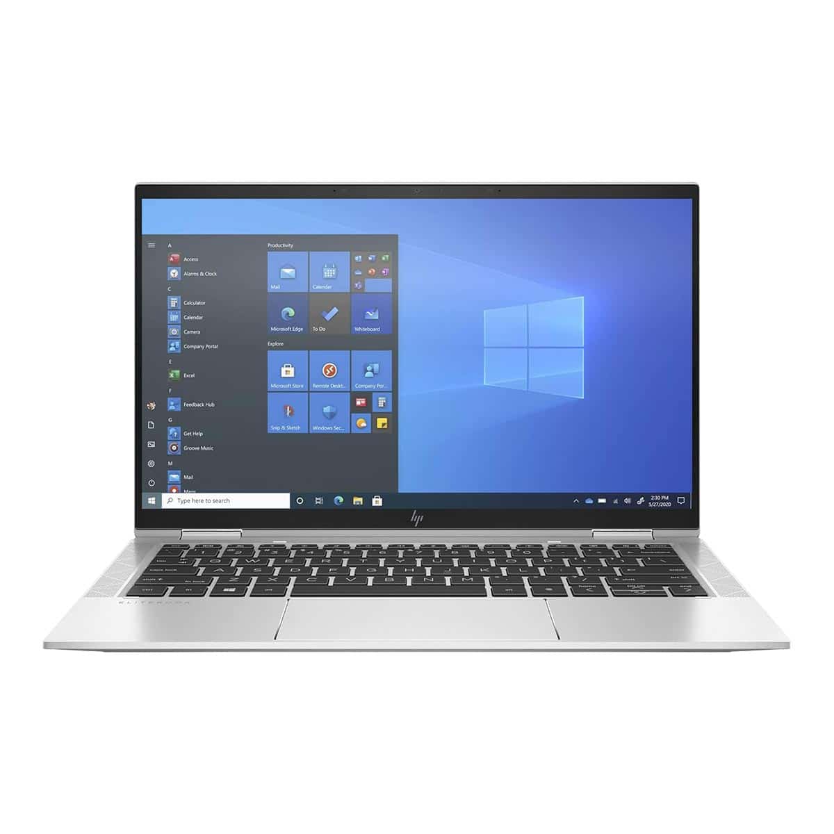 لپ تاپ استوک اچ پی HP EliteBook x360 1030 G7 core i5-10310u 16 256 لمسی تاشو