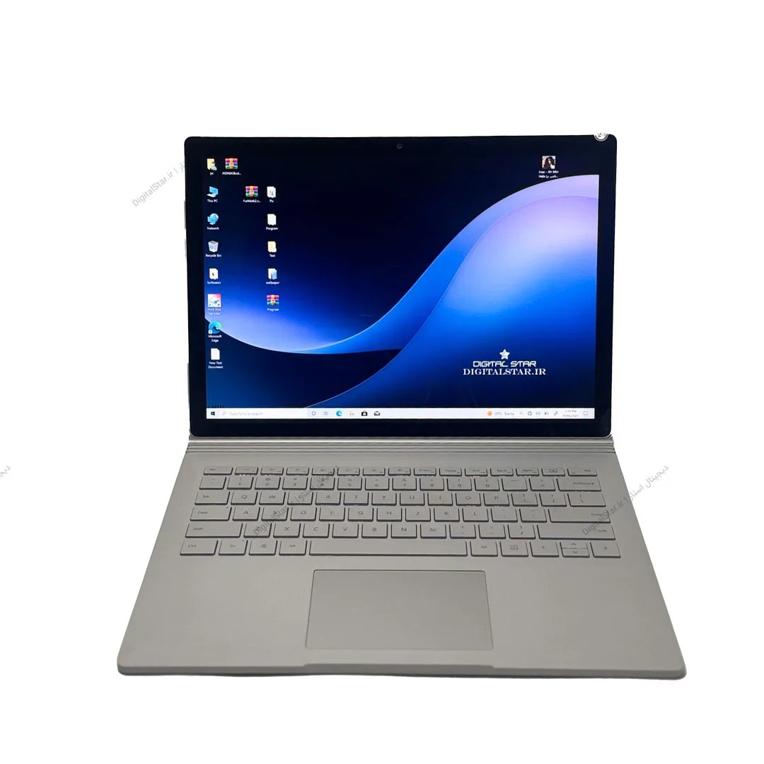 لپ تاپ 15 اینچ مایکروسافت سرفیس بوک 3 پردازنده i7 مدل - Surface Book 3 i7 1065G7 16GB 256GB 6GB GTX 1660 Ti