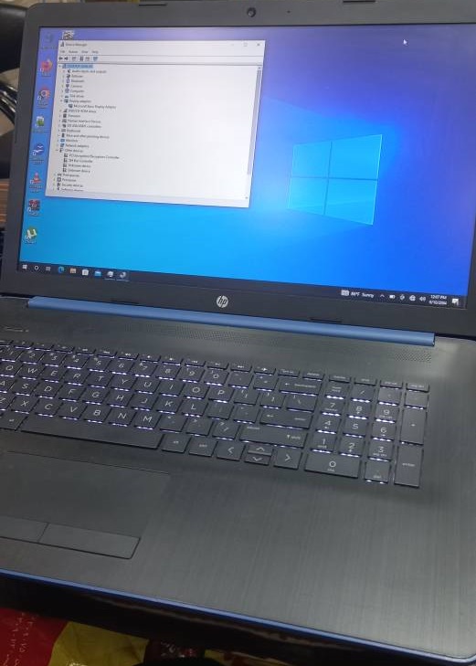 لپ تاپ استوک 17 اینچی HP LAPTOP 17-CA0XXX 17 INCH TUCH لمسی رنگ آبی