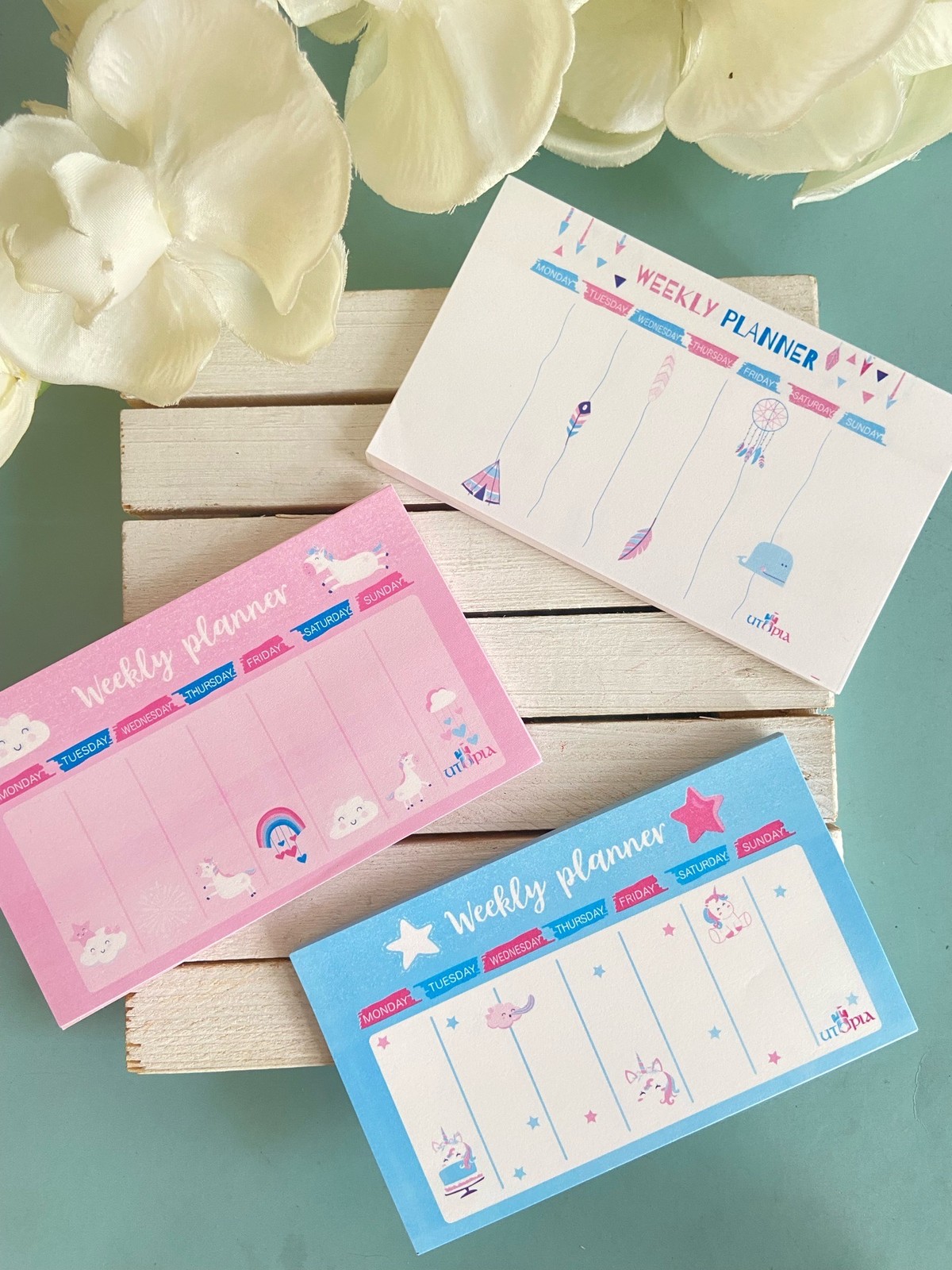 نوت پد کوچک پلنر هفتگی WEEKLY PLANNER