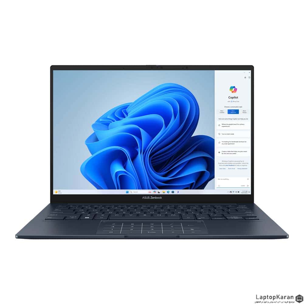 لپ تاپ ایسوس ZenBook 14 UX3405CA پردازنده Core Ultra 7