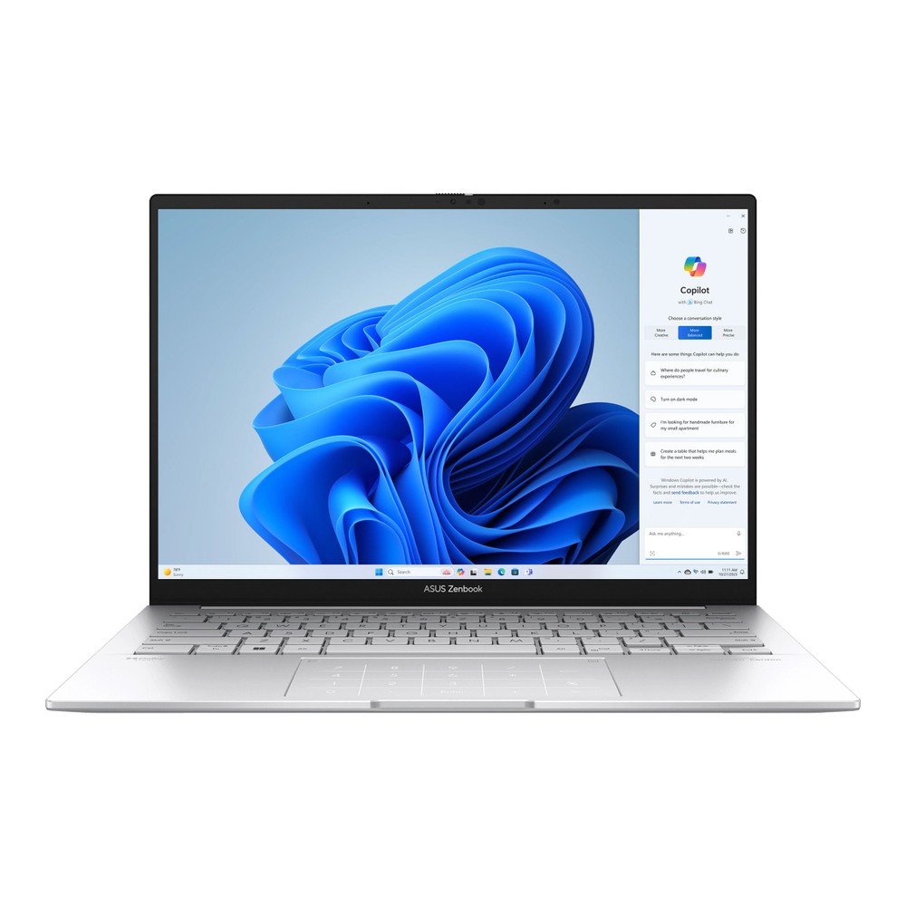 لپ تاپ 14 اینچی ایسوس مدل Zenbook 14 UX3405CA Core Ultra 9 285H 32GB 1TB SSD Arc OLED Touch 3K 120HZ