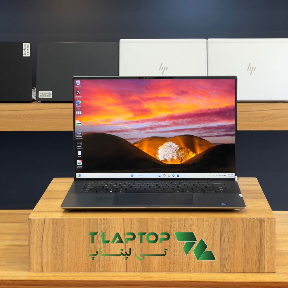 لپتاپ دل پریسژن 5550 laptop dell precision 5550 cpu i7-10850H ram 16GB ssd 512GBgpu 4GB quadro