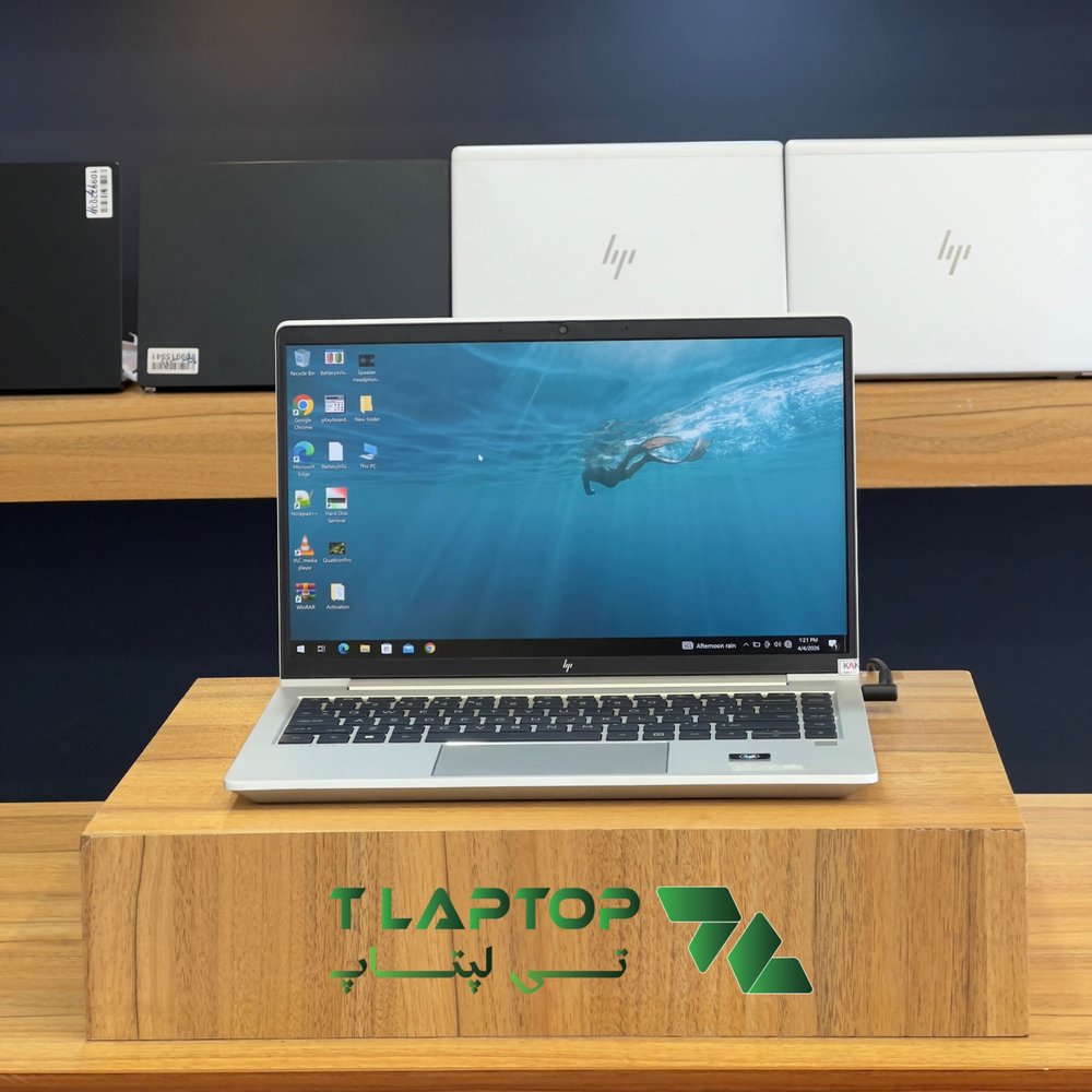 لپتاپ اچپی 845 جی7 laptop hp 845 g7 cpu aryzen5-4650u ram 8GB ssd256GB gpu intel
