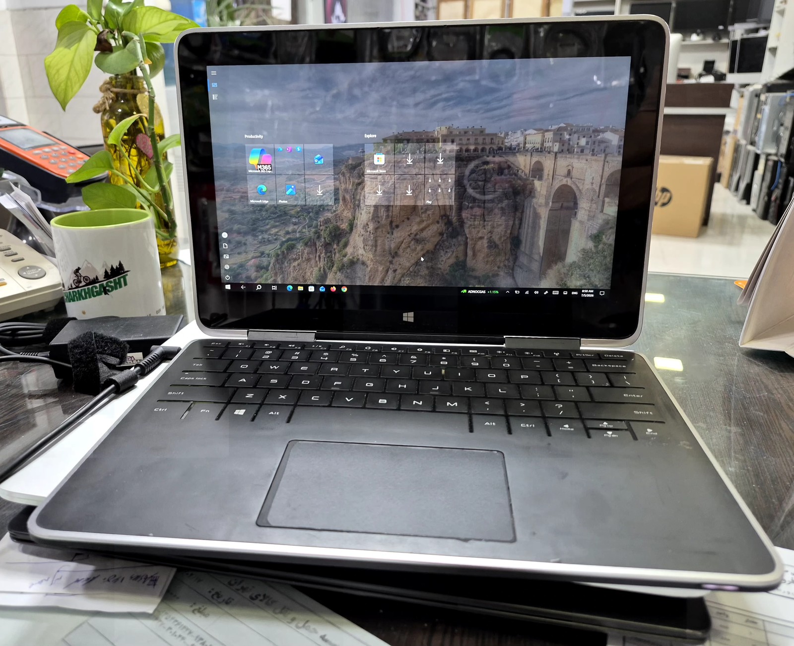 لپ تاپ لمسی استوک دل 13اینچ مدل DELL P16T Core i5 Gen 4