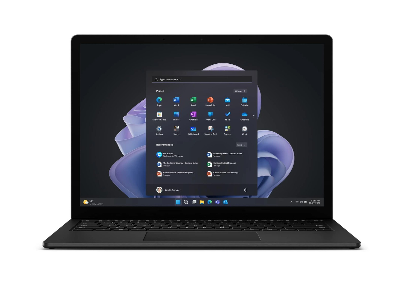 لپ تاپ استوک Microsoft Surface Laptop 5 Core i5-1245U Black