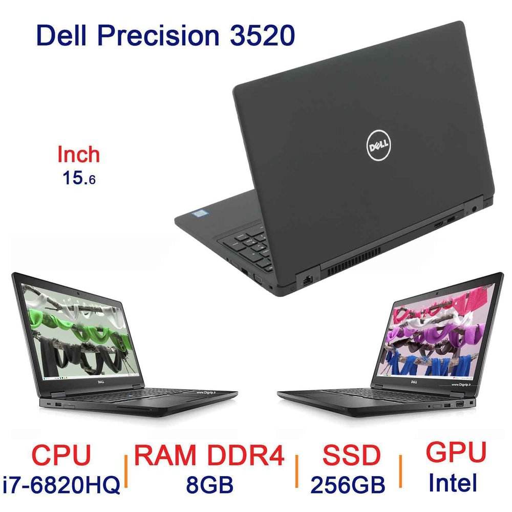 لپ تاپ استوک Dell Precision 3520 i7 HQ