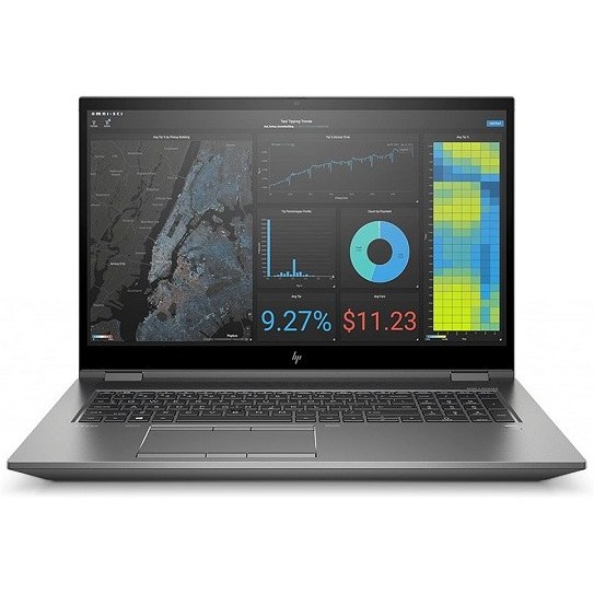 لپ تاپSSD RTX A3000 6GB تاپ HP ZBook 17 G7 i7-10850H 16GB 512GB