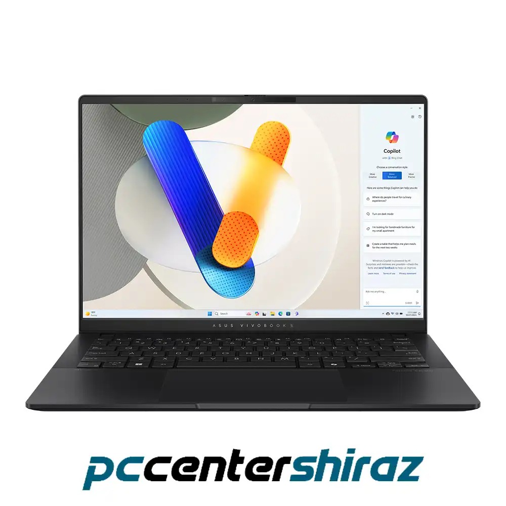 لپ تاپ 14 اینچی ایسوس ASUS VivoBook S5406SA Ultra 5 16D5 512SSD Intel Arc