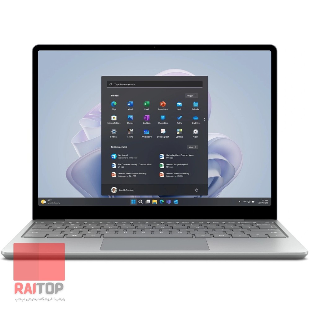 لپ تاپ 12 اینچی Microsoft مدل Surface Laptop Go 3