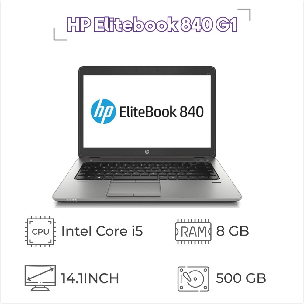 لپ تاپ استوک HP Elitebook 840 G1 | پردازنده i5 نسل 4