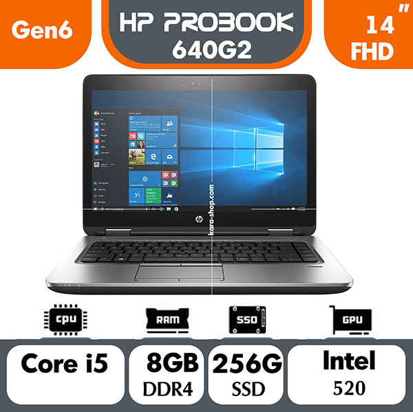 لپ تاپ استوک اچ پی پروبوک مدل HP Probook 640 G2 i5