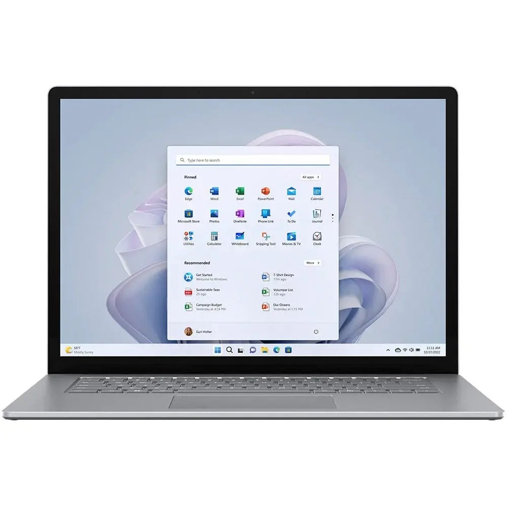 لپ تاپ 13.5 اینچی مایکروسافت مدل Surface laptop 5 i7 16 512