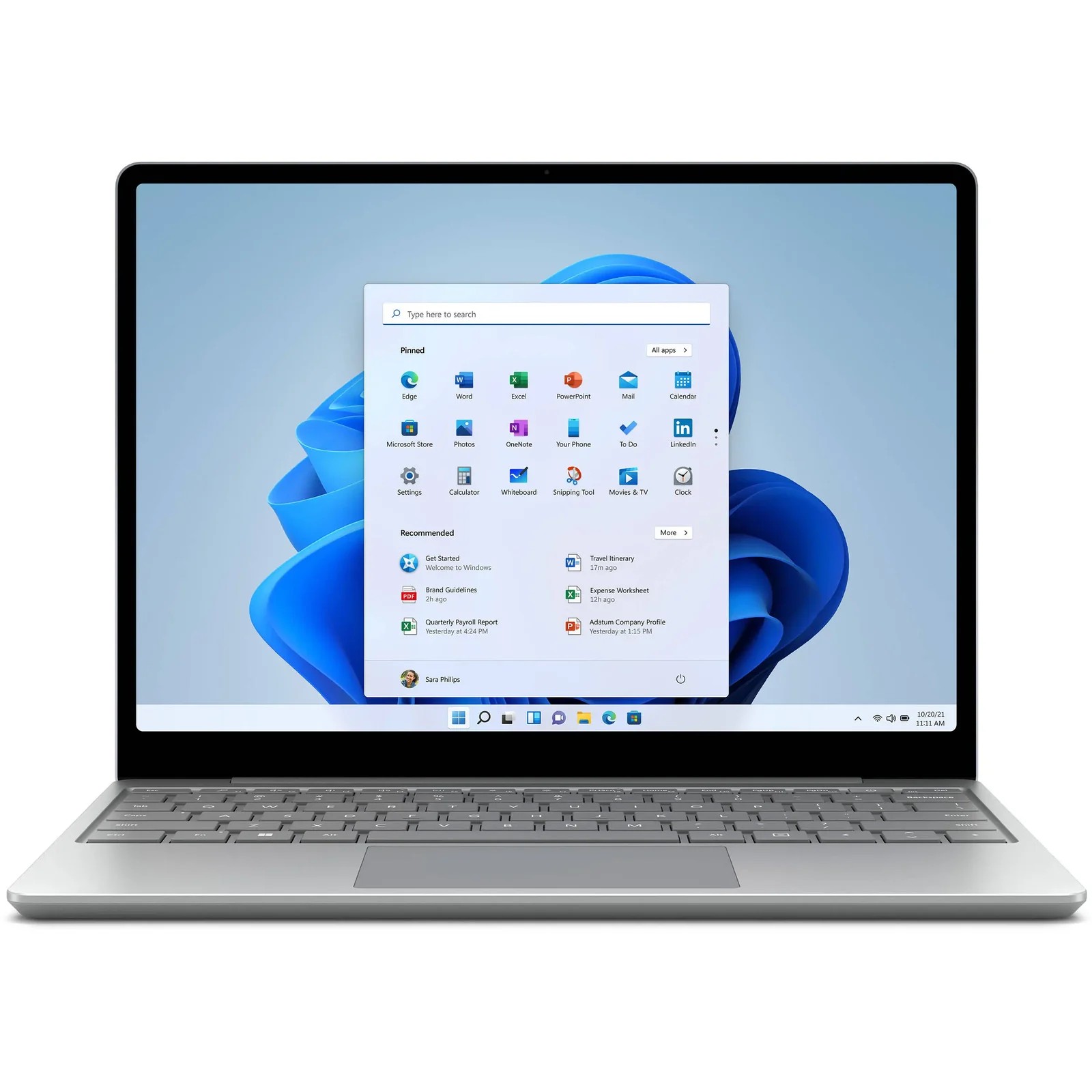 لپ تاپ 12.4 اینچی مایکروسافت مدل Surface laptop go 2 i5 16 256