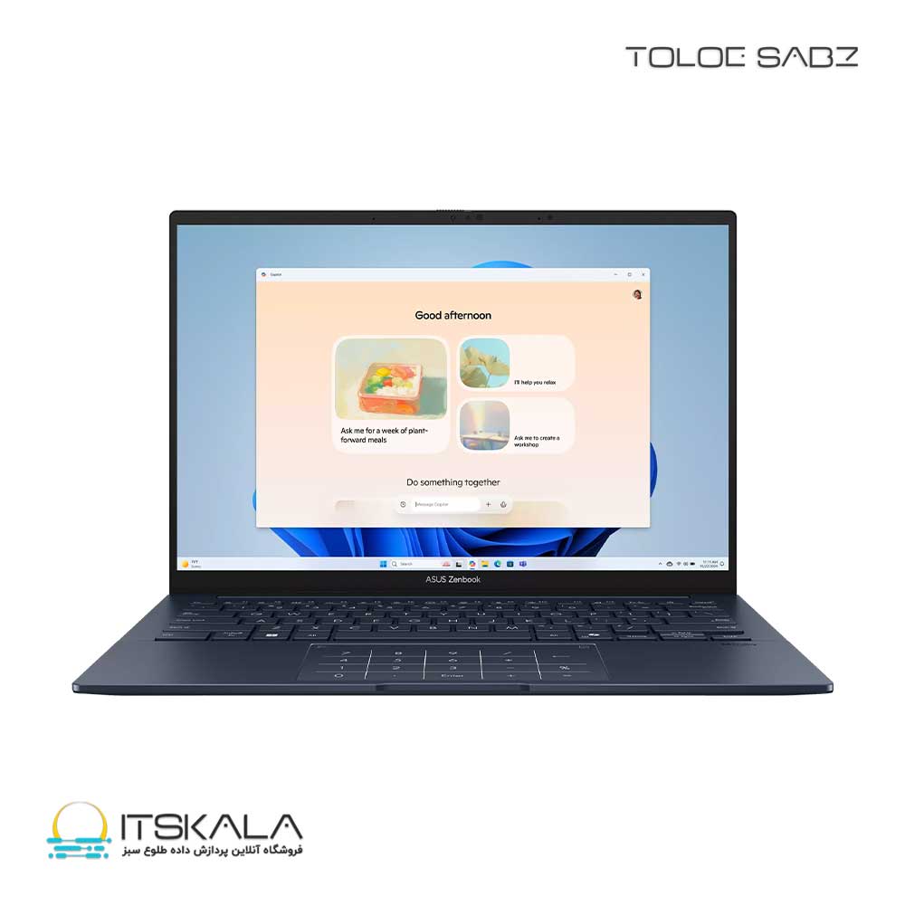 لپ تاپ ایسوس مدل Zenbook 14 UX3405CA ULTRA9 285H 32G 1T SSD Intel ARC