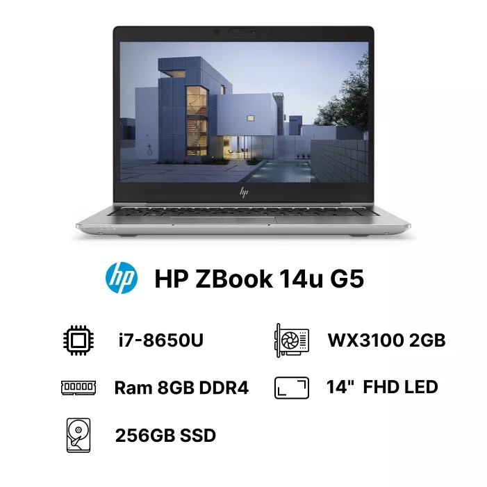 لپ تاپ استوک اچ پی HP ZBook 14 G5