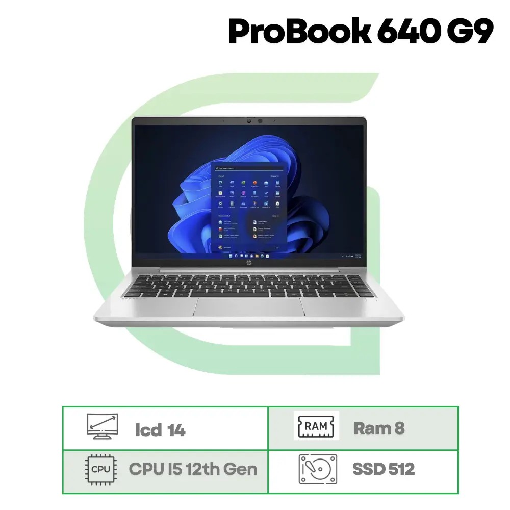 لپ تاپ استوک ProBook 640 G9 core i5 hp