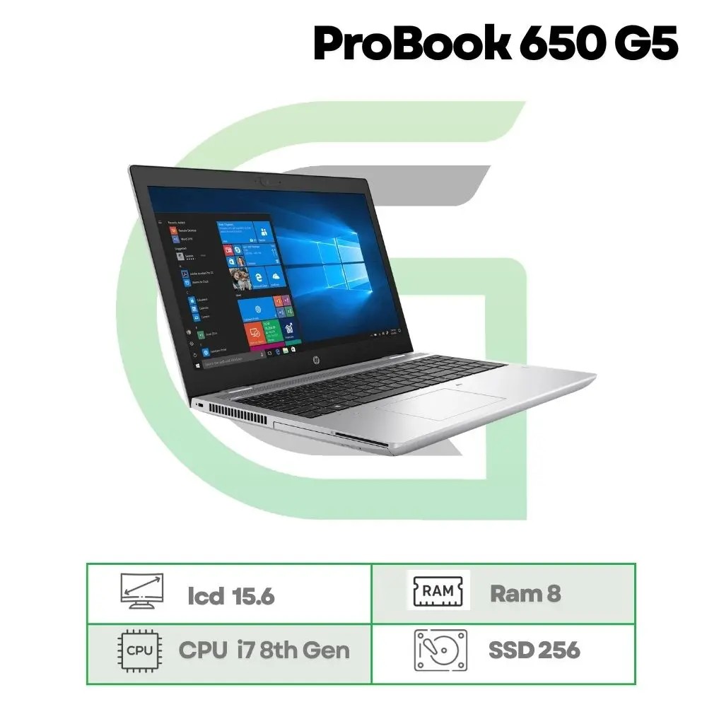 لپ تاپ استوک ProBook650 G5 core i5 hp