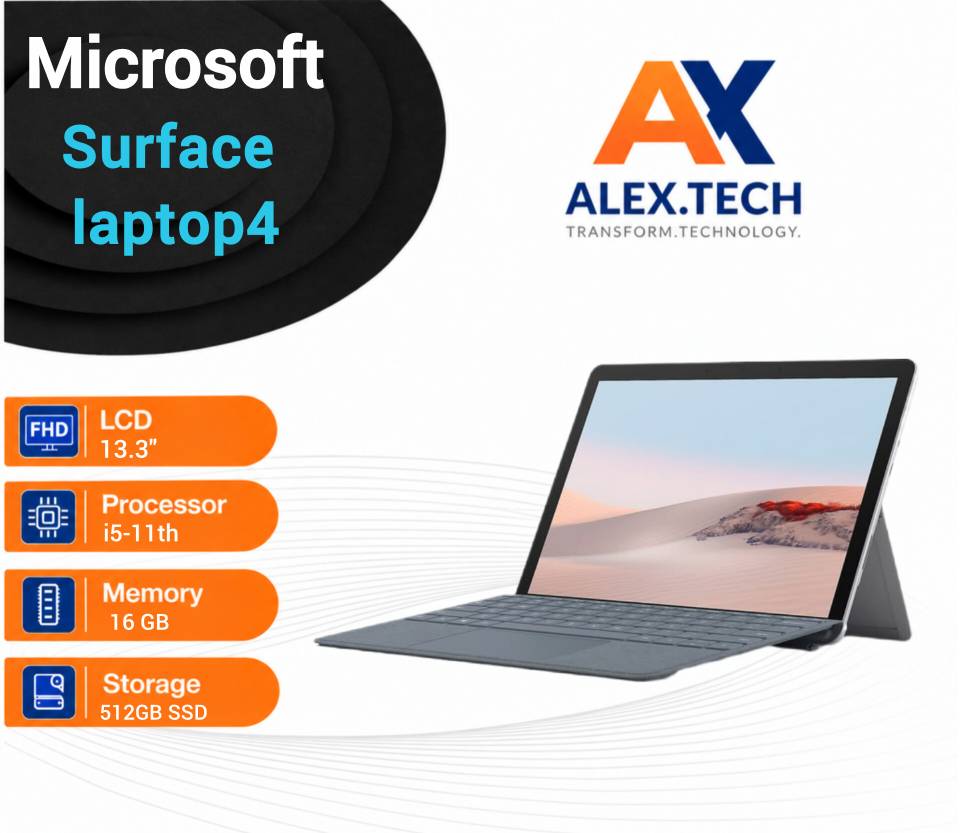 لپ تاپ “Microsoft Surface Laptop 4|i5-11th|16|512|13.3