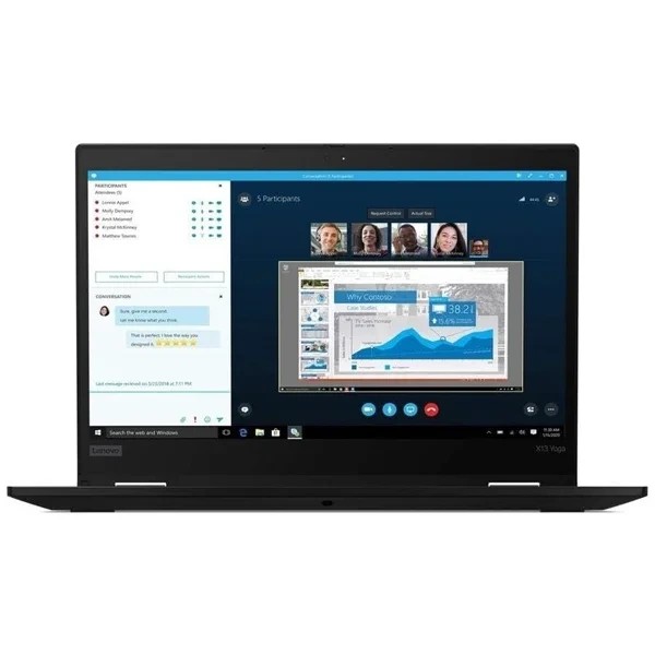 لپ تاپ استوک لنوو 13.3 اینچ Thinkpad X13 YOGA X360 Core i5-10310U لمسی FHD