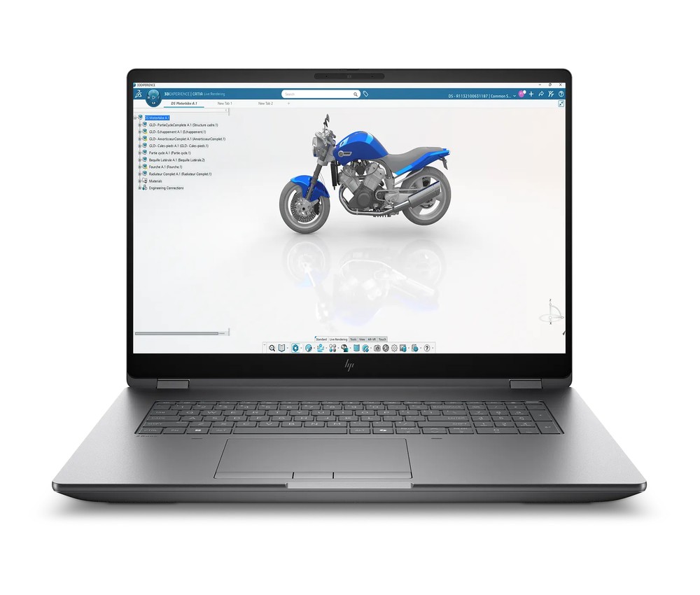 لپ تاپ 18 اینچی اچ پی مدل ZBook Fury G1i 18 Core Ultra 9-285HX 128GB RAM 4TB SSD 24GB RTX PRO 5000 Blackwell