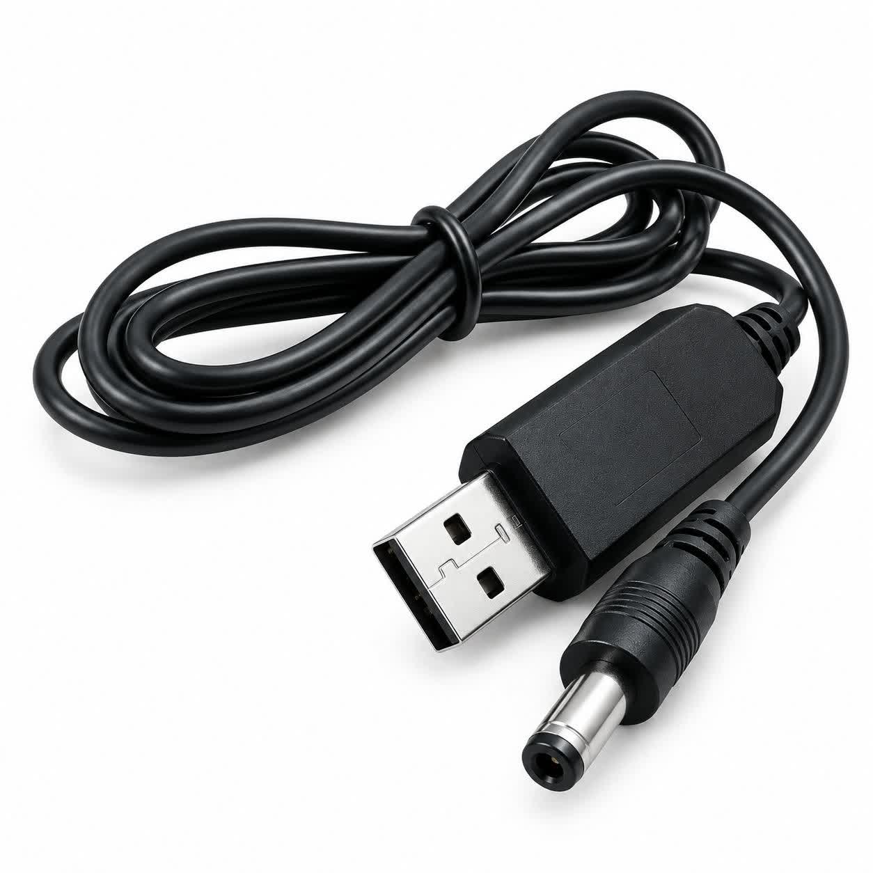 کابل تبدیل ولتاژ USB به 9V DC پایه آداپتوری