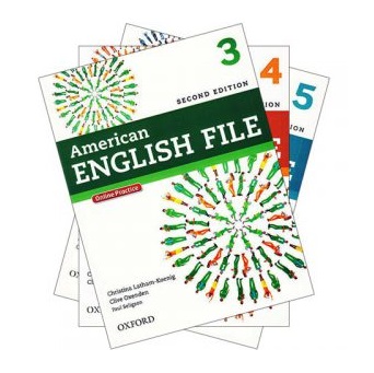 پک کامل امریکن انگلیش فایل American English File 3+4+5+CD